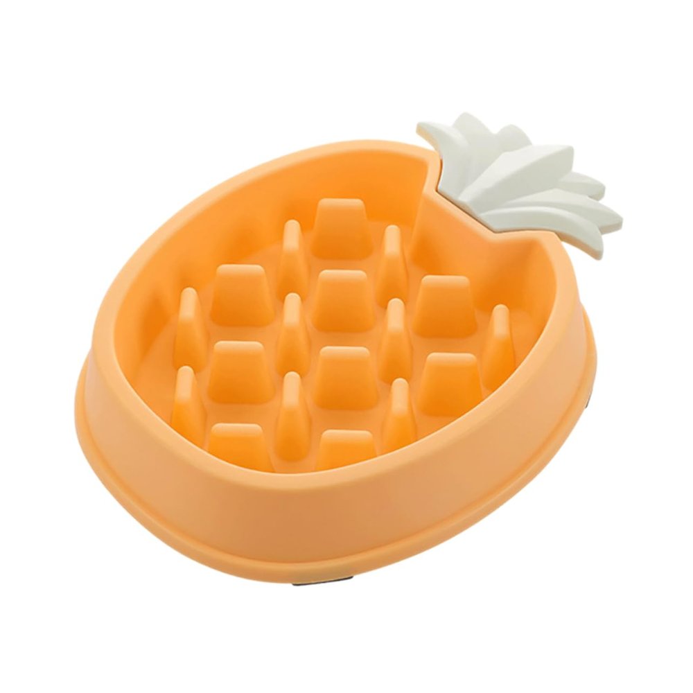 iBasenice Slow Feeder Dog Bowl in Pineapple Shape