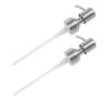 Homoyoyo 2-Pc. Stainless Steel Replacement Pump Heads for Shampoo and Lotion Bottles view 1
