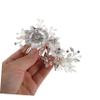 Silver Rhinestone Bridal Hair Comb for Weddings and Special Occasions view 4
