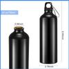 Petting Dogs Is My Cardio Tourist Water Bottle, Silver view 3
