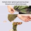 Adjustable Breathable Mosquito-Protective Clothing for Outdoor Activities, Camping, Fishing, and Hiking - Green | M (170–180 cm) view 3
