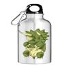 Se Sleeping Baby Water Bottle with Dinosaur Design, Silver-Colored view 1