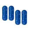 4 Reusable Gel Cold Packs for Insulin, Blue view 4