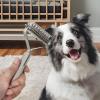 Dog Grooming Rake Undercoat Brush view 2