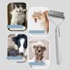 Dog Grooming Rake Undercoat Brush view 4