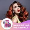 Washable Hair Chalk for Girls, 10-Color Hair Markers view 2