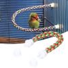 Eujgoov Bird Stand Cotton Rope Toy view 3
