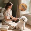 Double-Sided Dog Deshedding and Dematting Comb for Dogs and Cats view 3