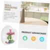 Abaodam Wall-Mounted Acrylic Vase - Small view 2