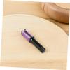 V-Shaped Hair Straightening Brush with Bristles, Violet view 4