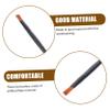 VICASKY 100-Piece Small Black Plastic Lip Brush Set with Comfortable Handle view 3