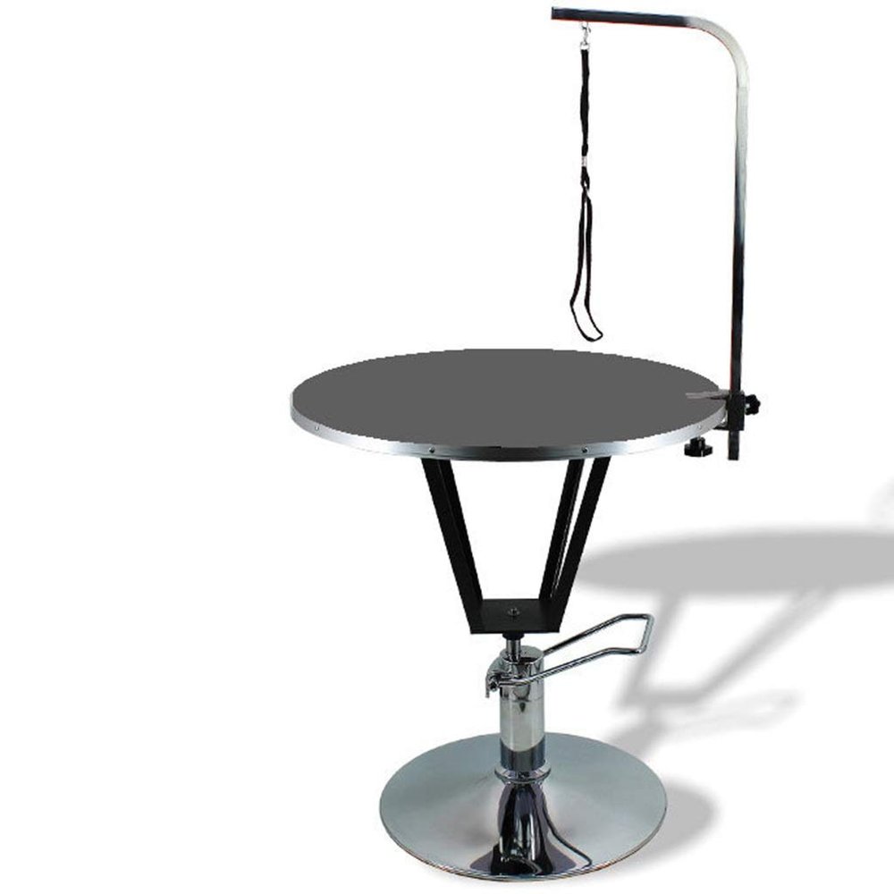 Portable Folding Pet Grooming Table with Hydraulic Lift