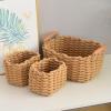 Braided Cotton Rope Storage Basket view 2