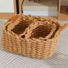 Braided Cotton Rope Storage Basket view 3