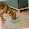 Dog Bowl with Anti-Gulping Design, Slow Feeder, Green view 4