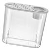 Toyvian Plastic Aquarium for Small Fish, Transparent Portable Fish Tank for Goldfish, Home Decoration view 1