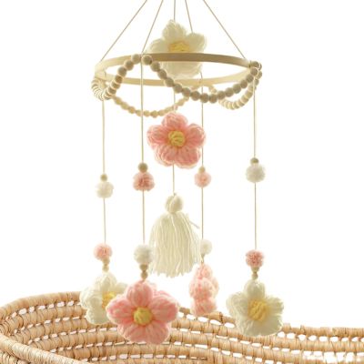 Braided Flower Baby Mobile