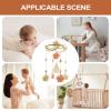Braided Flower Baby Mobile view 4