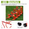 Football Hurdles, 5-Piece Dog Training Hurdle Set, Adjustable Heights view 4