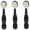 Veemoon 3-Piece Black Facial Cleansing Brushes with Handles view 1