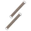 Gogogmee Ramie Shower Scrubbers, 2-Pack, with Thick Handles and Long Straps for Comfortable Skin Cleansing and Back Massage view 1