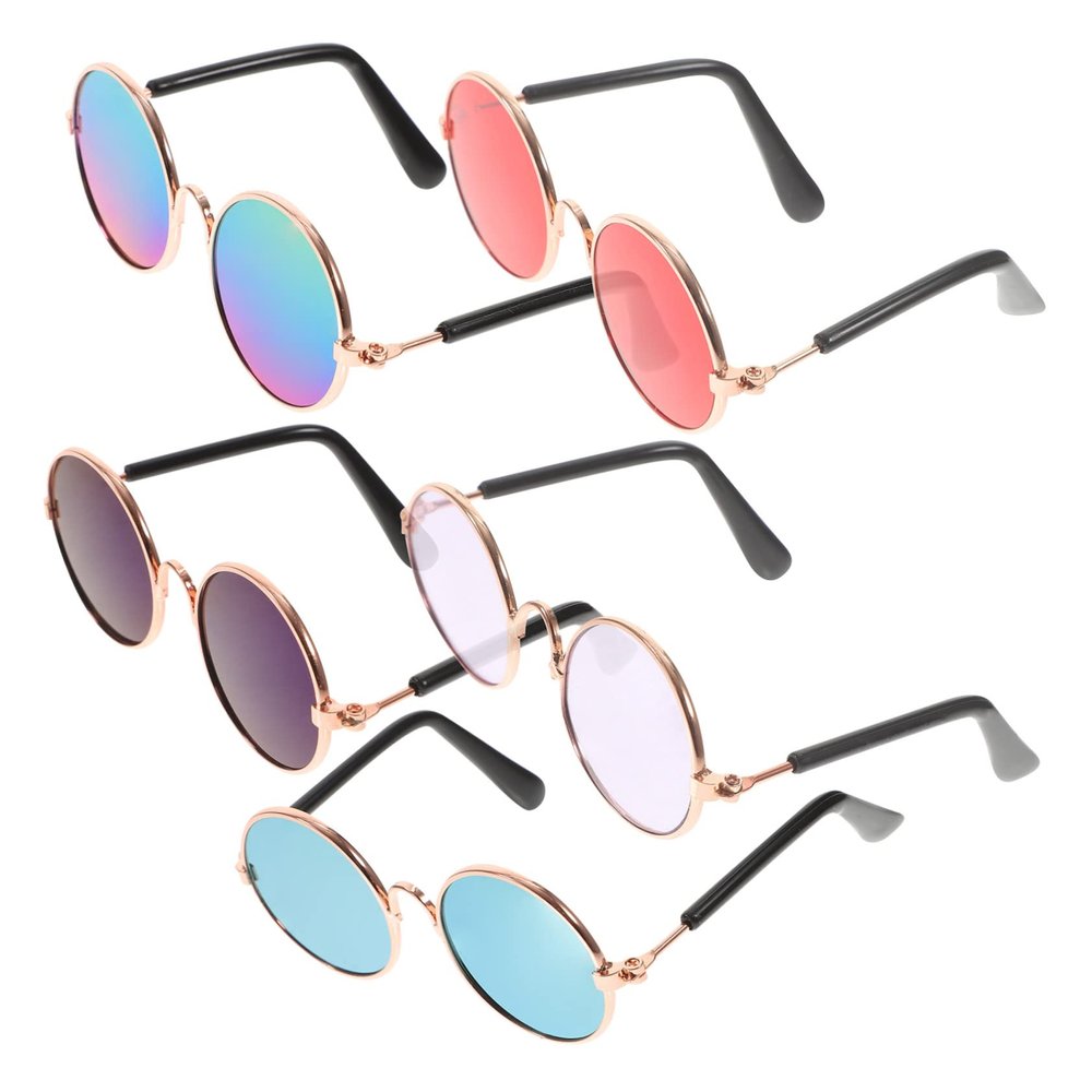 SOIMISS 5-Piece Pet Sunglasses Set
