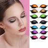 Lazy Eye Shadow Eyelash Patch, 2-in-1 Reusable Eyeshadow and False Lash Stickers, Waterproof and Sweat-Resistant, Pink view 2