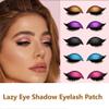 Lazy Eye Shadow Eyelash Patch, 2-in-1 Reusable Eyeshadow and False Lash Stickers, Waterproof and Sweat-Resistant, Pink view 3