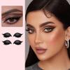 Lazy Eye Shadow Eyelash Patch, 2-in-1 Reusable Eyeshadow and False Lash Stickers, Waterproof and Sweat-Resistant, Pink view 4