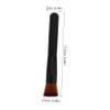 2-Piece Black Flat Foundation Brush Set for Liquid Makeup view 2
