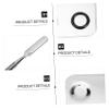 3-Piece Stainless Steel Makeup Mixing Palettes for Nail Art view 4