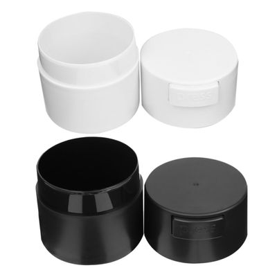 Veemoon Small Hard-Plastic Eyelash Storage Containers, 2-Piece Set