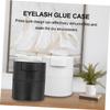 Veemoon Small Hard-Plastic Eyelash Storage Containers, 2-Piece Set view 4