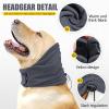 Dog Ear Protection - Adjustable Ear Muffs, Dog Scarf, Hat, Neck Warmer - Warm for New Year's - Anxiety Relief view 4