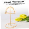 HOUDERCO Gold-Tone Iron Desktop Hat Stand view 4