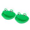 JOINPAYA 2-Piece Green ABS Terrarium Decoration for Reptiles and Amphibians view 1