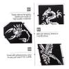OUNONA 5-Piece Self-Adhesive Temporary Tattoo Stencils view 3