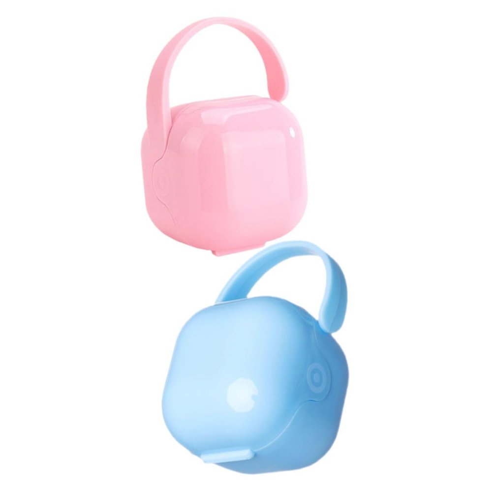 Pacifier Holder, 2-Pack, Travel Pacifier Case, PP for Babies