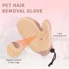 Pet Grooming Gloves for Dogs and Cats view 2
