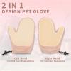 Pet Grooming Gloves for Dogs and Cats view 3