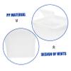 HANABASS 8-Piece Portable Transparent PP Spider Cages with Ventilation and Folding Lids view 3