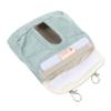 JUMPLAWN Reusable Washable Fabric Hay Feeder Bag for Guinea Pigs and Rabbits, Blue Hanging Cage Pouch view 1