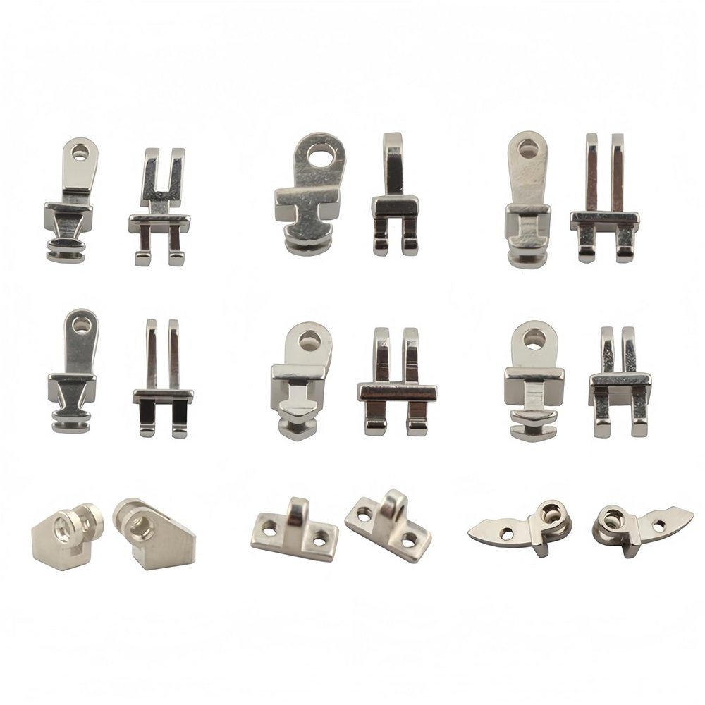 20-Piece Eyeglass Hinge Repair Kit (10 Pairs), Single- and Double-Tooth Hinges (SYD05)