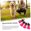 TOYANDONA 4-Pack Non-Slip Dog Shoes for Outdoors view 3