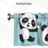 Giant Panda Birthday Party Curtain, 132.1 x 45.7 cm, 1 Panel view 3