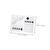 Ipetboom 2-Piece Silicone Nail Practice Mat view 2