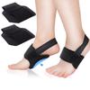 CULEB 1 Pair Arch Support Braces for Plantar Fasciitis, Adjustable with Integrated Silicone view 1