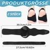 CULEB 1 Pair Arch Support Braces for Plantar Fasciitis, Adjustable with Integrated Silicone view 2