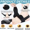 CULEB 1 Pair Arch Support Braces for Plantar Fasciitis, Adjustable with Integrated Silicone view 3