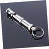 Dog Training Whistle with Clear Sound, Portable, Hands-Free, Silver view 3